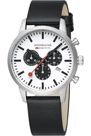 Mondaine Men Analog Quartz Watch with Plastic Strap MSD.41410.LBV