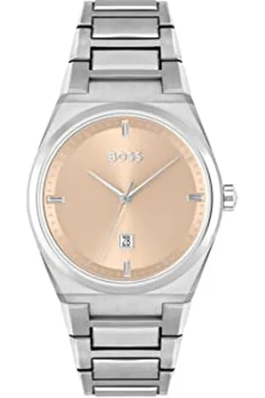 HUGO BOSS Analogue Quartz Watch for Women with Silver Stainless Steel Bracelet - 1502670