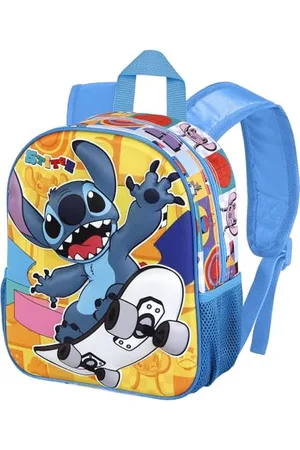 Disney Stitch-Small 3D Backpack, 26 x 31 cm, Capacity 8.5 L