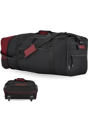 Travelers Club Unisex-Adult Travelers Polo & Racquet Club 32 Inch Collapsible Duffel, Bag, One Size