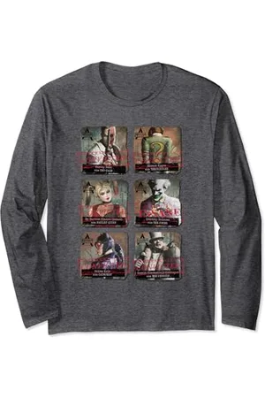 Batman : Arkham City Arkham Lineup Long Sleeve T-Shirt