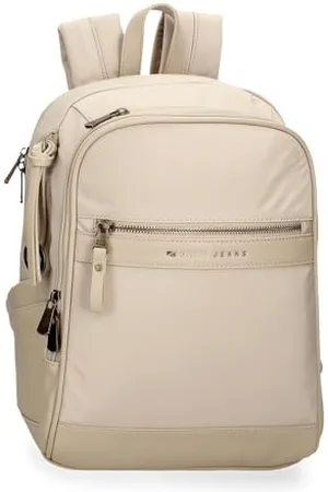 Pepe Jeans Morgan Laptop Backpack 13.3" 25x37x10cm Polyester and PU 9.25L by Joumma Bags, , One Size, Laptop Backpack