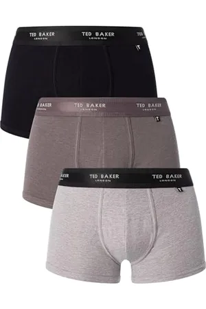 Ted Baker Mens Trunks, Cotton, 3-Pack, (TBB02), , M