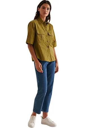NA-KD Oversized pocket shirt, , EU 38