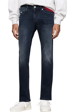 Tommy Hilfiger Men’s Scanton Slim Fit Stretch Jeans, Blue (Denim Dark), 38W/32L