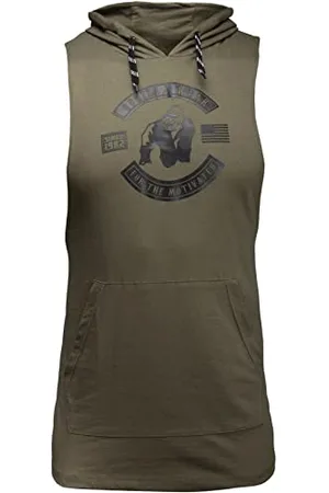 Gorilla Wear Lawrence Hooded Tank Top - - XXL