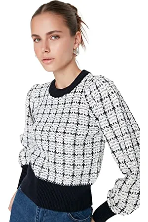 Trendyol Women Regular Basic Crew Neck Knitwear Sweater