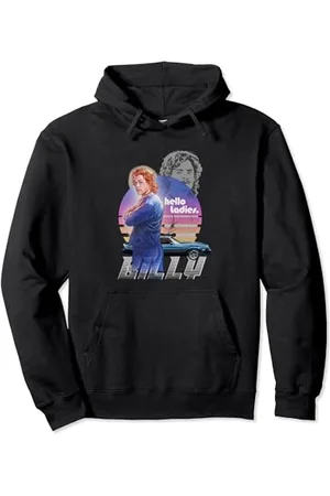 Stranger Things Retro Billy Muscle Car Pose Hello Ladies Pullover Hoodie