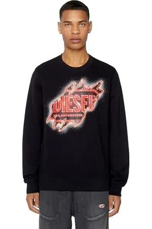 Diesel _S-GINN-E9 FELPA_SWEATSHIRT_Black_M