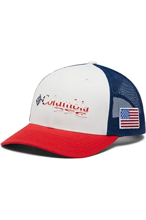 Columbia PFG Logo Snap Back Ball Cap, Breathable, Adjustable, , One Size
