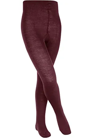 Falke Unisex Kids Comfort Wool K Ti Warm Thick Plain 1 Pair Tights, , 9-11.5