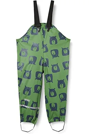 CareTec Kinder Regenlatzhose ungefüttert, Elm Green (906), 140