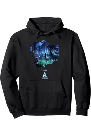 Avatar Pandora At Night Movie Poster Pullover Hoodie