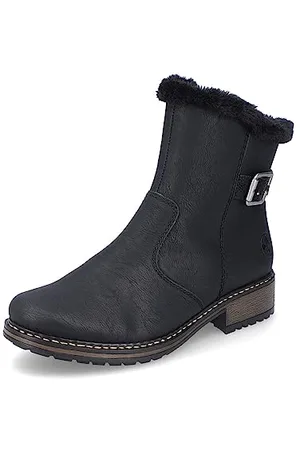 Rieker Women Ankle Boots Z6862, Ladies Ankle Boots,Low Boots,Half Boots,Bootie,Lined,Winter Boots,Black (Schwarz / 00),40 EU / 6.5 UK
