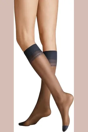 Hudson Glamour 20 transparenter Glanz Knee-High Socks,