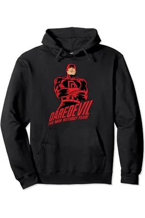 Marvel Daredevil Superhero Man Without Fear Pullover Hoodie