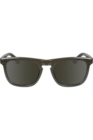 Calvin Klein Unisex Adult Sunglasses CK23534S - with Solid Green Lens