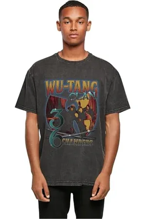 Mister Tee Mt2867-Wu Tang 36 Chambers Acid was Oversize Tee T-Shirt, , M Große Größen Tall