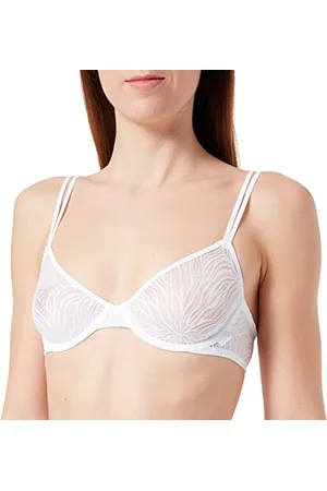 Calvin Klein Women Unlined Demi-Cup Bra with Underwire