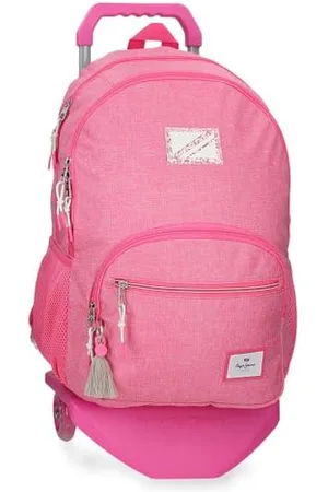 Pepe Jeans Luna Double Compartment School Backpack with Trolley 32X44X22 cms Polyester 30.98L