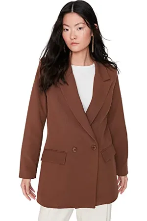 Trendyol Woman Regular fit Basic Hood Woven Jacket