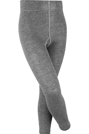 Falke Unisex Kids Family K Le Sustainable Cotton Plain 1 Pair Leggings, , 12-2.5