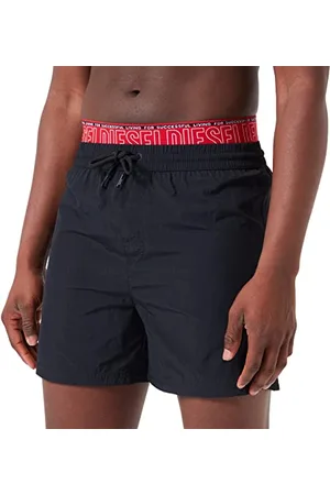 Diesel _BMBX-Dolphin Boxers_Swimwear_Black_S