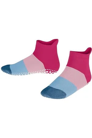 Falke Unisex Kids Colour Block K Hp Cotton Grips On Sole 1 Pair Grip socks, , 12/2.5 UK Child