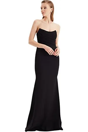 Trendyol Women Maxi Mermaid Regular Woven Evening Dress