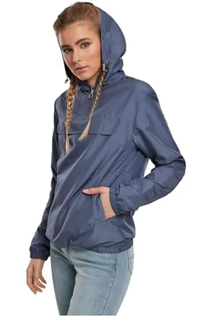 Urban classics Womens Ladies Basic Pull Over Jacket, , XL UK