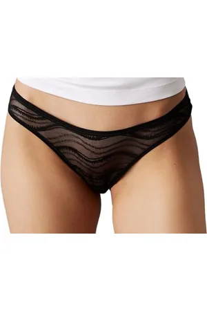 Calvin Klein Women Thong 3Pk 000QD5216E Thong, Multi (Black/Vintage Pink/Subdued), XS