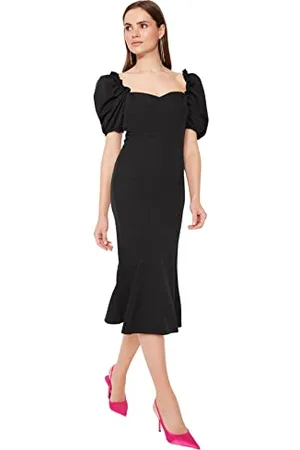 Trendyol Women Party Midi Bodycone Fitted Woven Dress
