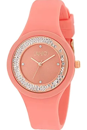 Liu Jo Women Analog Quartz Watch with Silicone Strap TLJ1422