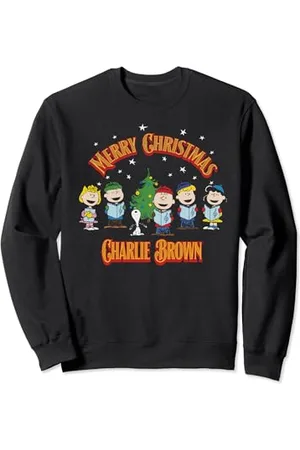 Peanuts Charlie Brown Merry Christmas Carol Sweatshirt