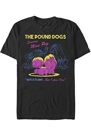 Disney Lady and The Tramp-Miss Peg Organic Short Sleeve T-Shirt, , XL