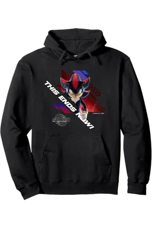 Sonic The Hedgehog 3 - Shadow "This Ends Now" Pullover Hoodie