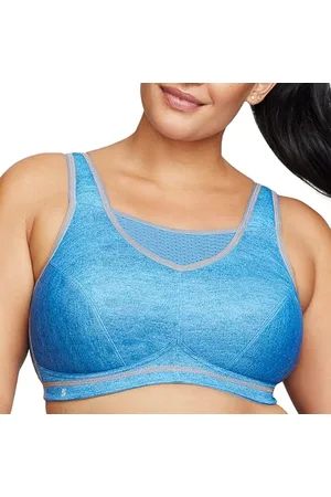 Glamorise Full Figure Plus Size No-Bounce Camisole Elite Sports Bra Wirefree #1067