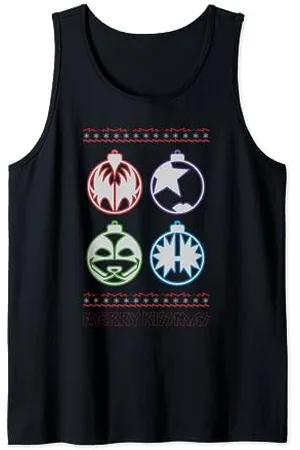 Kiss Rockin Around The mas Tree Tank Top