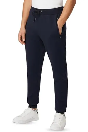FM London Slim Fit Joggers for Men - Mens Joggers with Zip Pockets Ideal for Every Day Wear and Sports - Comfortable and Soft