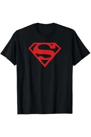 Superman Red on Shield T-Shirt