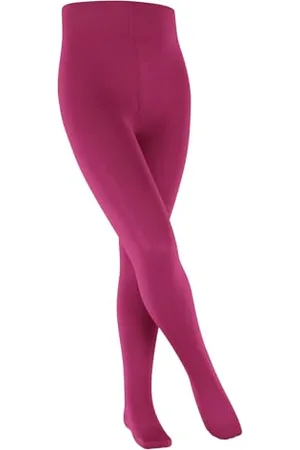 Falke Unisex Kids Cotton Touch K Ti Opaque Plain 1 Pair Tights, , 9-11.5