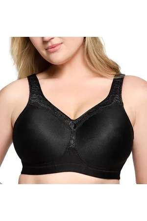 Glamorise Full Figure Plus Size MagicLift Seamless Everyday Bra Wirefree #1007