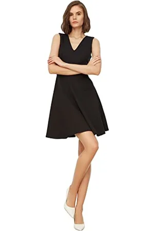 Trendyol Women Mini Skater Regular fit Woven Dress