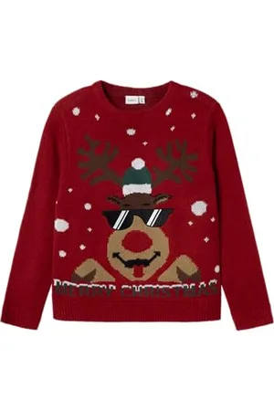 NAME IT NKNRAJULLE LS Knit Box Sweater, , 122/128 cm