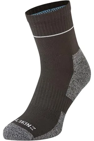 Sealskinz Unisex Bircham All Weather Morston Solo QuickDry Ankle Length Socks, , XL UK