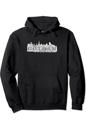DC Comics Originals Gotham Skyline Logo Pullover Hoodie