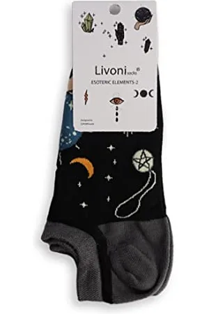 Livoni Esoteric Elements-Low Socks 43-46, , L