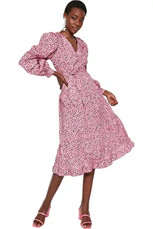 Trendyol Women Skater Regular fit Woven Dress, ,38