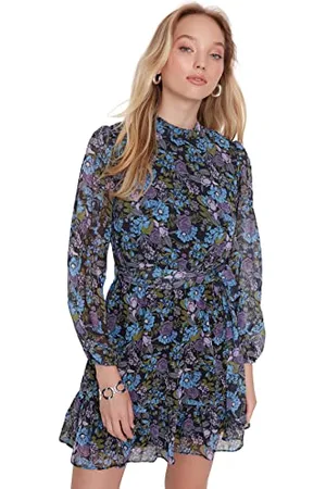 Trendyol Women Mini Skater Regular Woven Dress