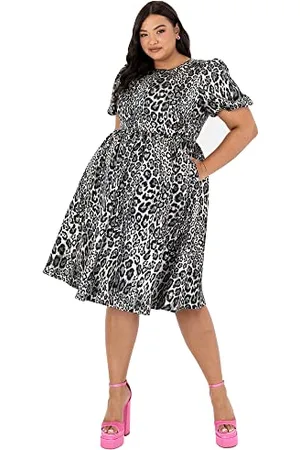 Lovedrobe Womens Ladies Midi Dress with Pockets Size 26